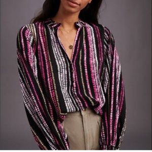 Maeve Colette Peasant Blouse Anthropologie Size medium